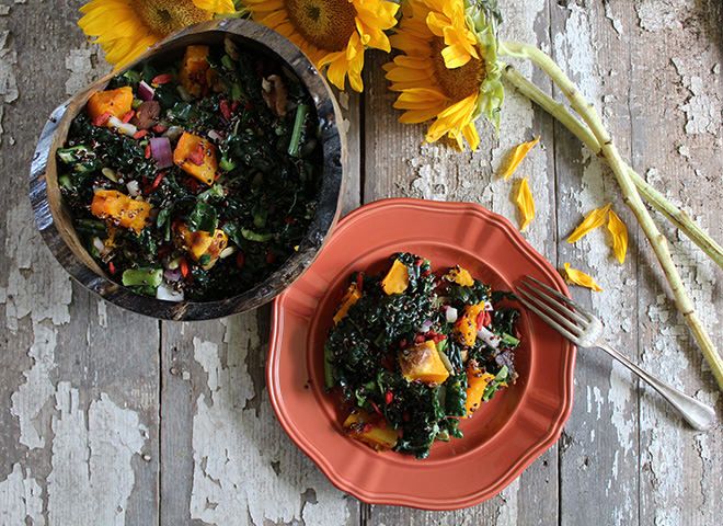 Fall Harvest Superfood Salad | nutritionstripped.com