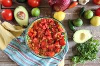 6 Layer Tempeh Taco Dip | nutritionstripped.com