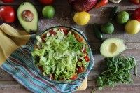 6 Layer Tempeh Taco Dip | nutritionstripped.com