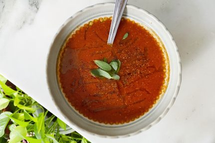 Vegan Creamy Tomato Soup | Nutrition Stripped