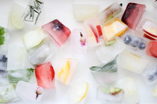 Fruit Ice Cubes