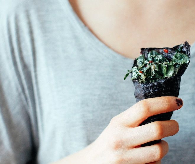 Kale Caesar Nori Wraps | Nutrition Stripped