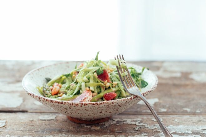 Shaved Asparagus Salad | Nutrition Stripped