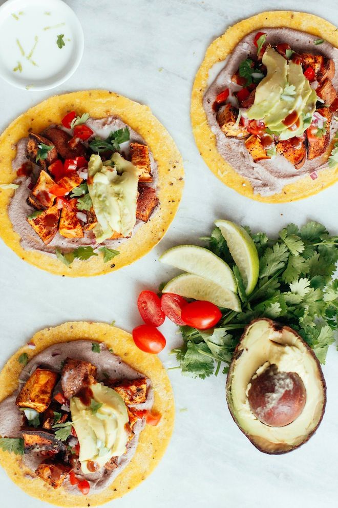 Sweet Potato Pecan Tacos | Nutrition Stripped