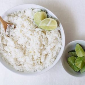 Green Curry with Coconut White Rice | Nutrition Stripped