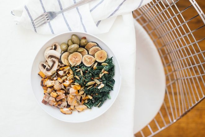 Simple Sweet Potato and Greens Bowl | Nutrition Stripped