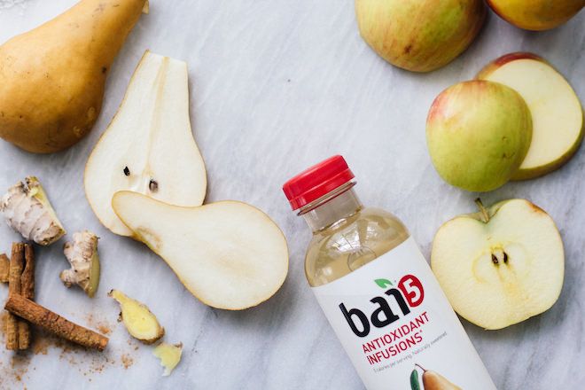 Pear Ginger Cider Bai5 Nutrition Stripped