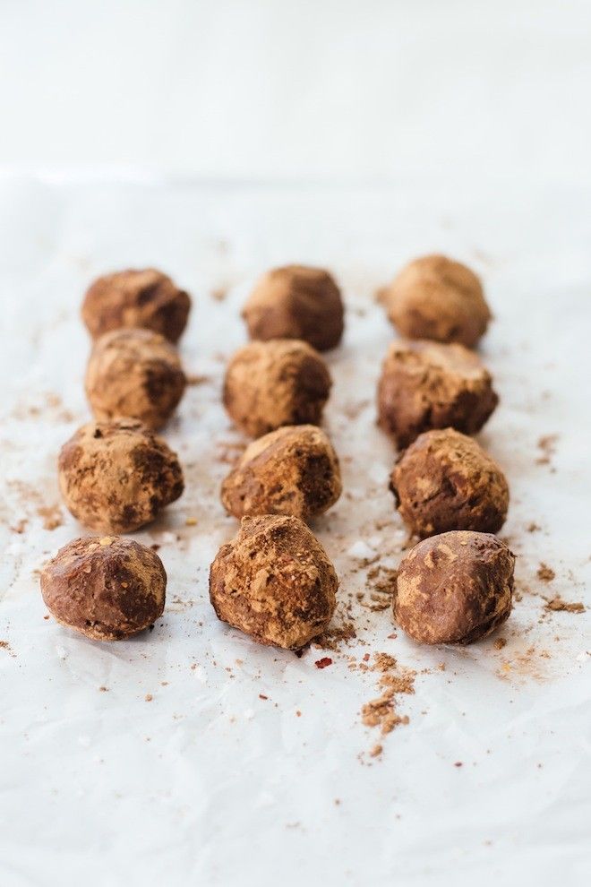 4-Ingredient Chili Chocolate Truffles | Nutrition Stripped