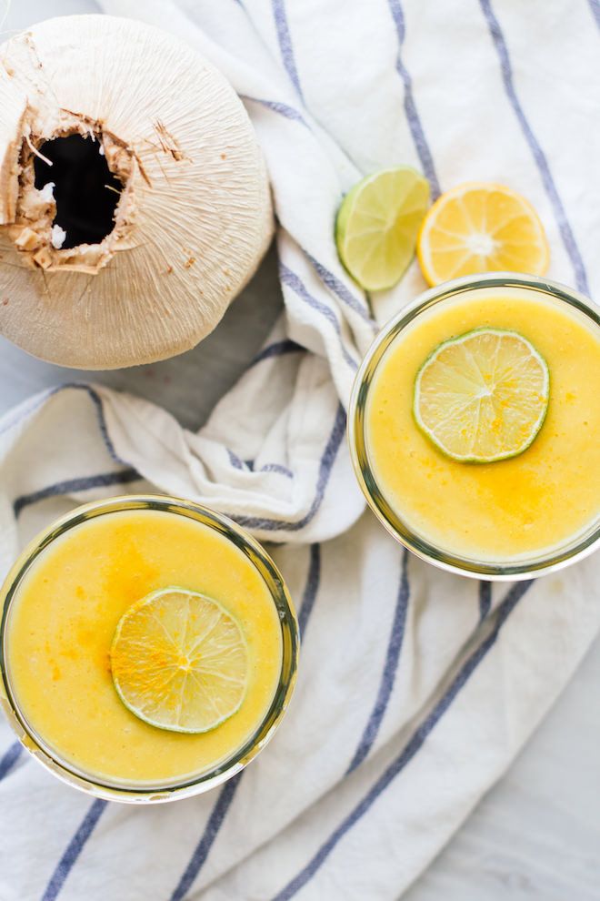 Golden Coconut Smoothie | Nutrition Stripped