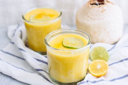 Golden Coconut Smoothie | Nutrition Stripped