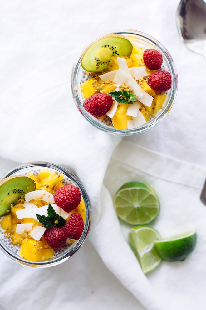 Simple Mango Chia Pudding | Nutrition Stripped