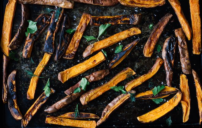 Simple Sweet Potato Fries | Nutrition Stripped