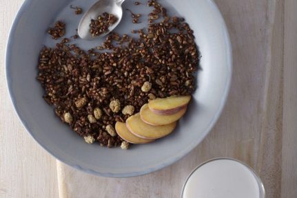 Raw Buckwheat Cinnamon Cereal | Nutrition Stripped Cookbook