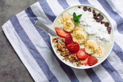 Banana Blast Smoothie Bowl From The Society | Nutrition Stripped