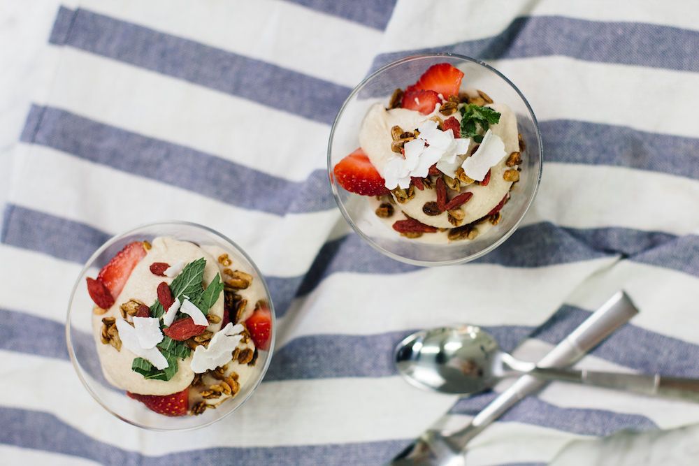 Raw Cheesecake Parfait from the Summer Society | Nutrition Stripped | raw, vegan, gluten free