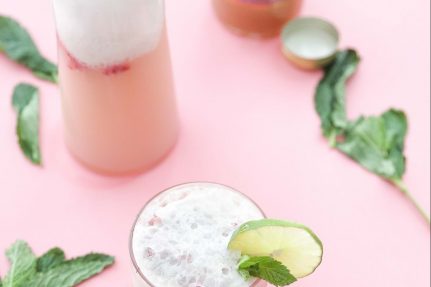 Sparkling Botanical Ice Cream Float | Nutrition Stripped