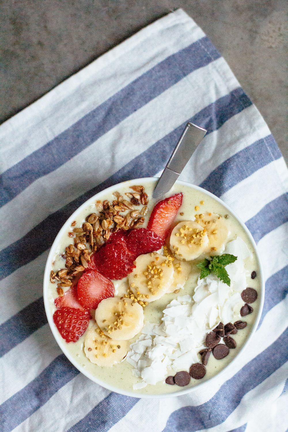 Banana Blast Smoothie Bowl From The Society | Nutrition Stripped