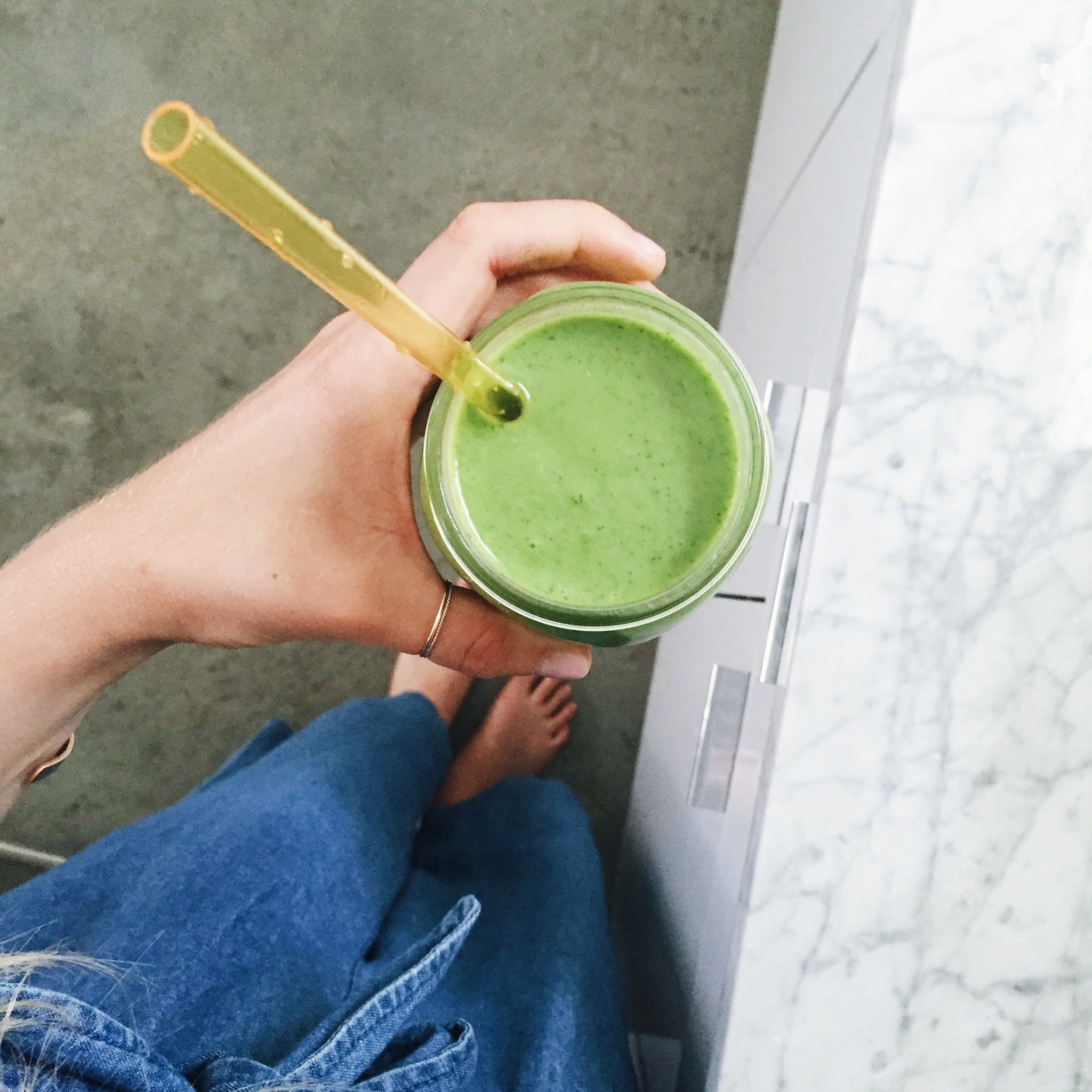 Good Morning Citrus Green Smoothie | Nutrition Stripped