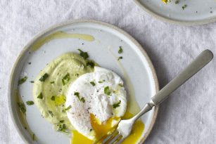Poached Egg Plate with Olive Butter | Nutrition Stripped