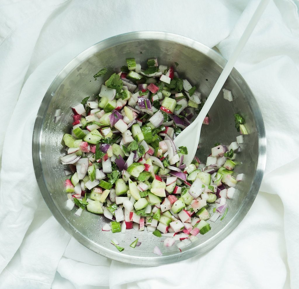 Go-To Radish Salad | Nutrition Stripped Recipes
