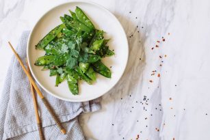 Sesame Snow Pea Salad | Nutrition Stripped
