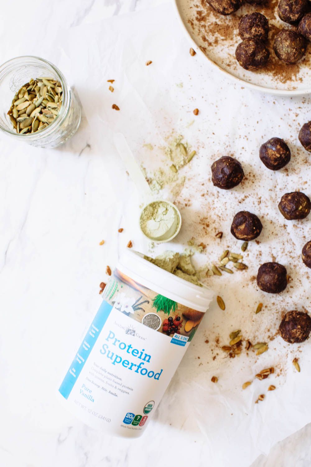 On The Go Superfood Protein Balls | Nutrition Stripped