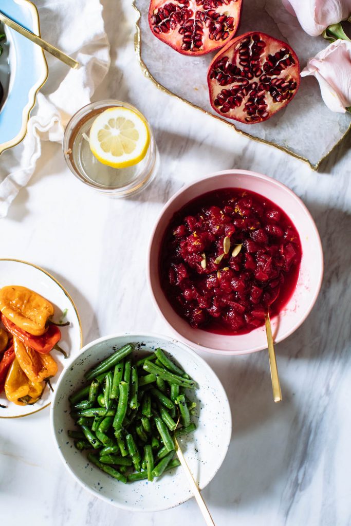 Healthy Pomegranate Cranberry Sauce | Nutrition Stripped