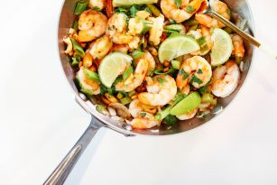 Sesame Cashew Shrimp | Nutrition Stripped #recipe