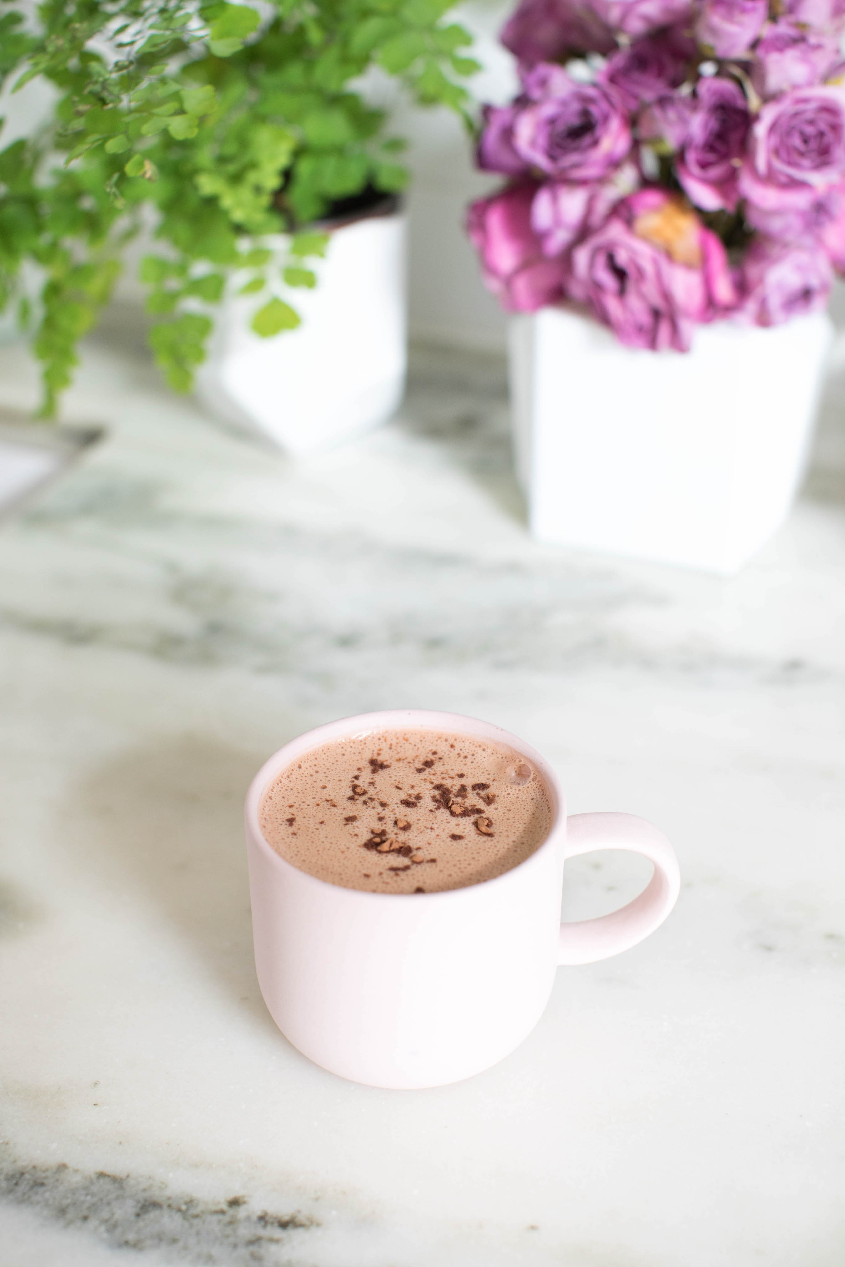The Best Hot Chocolate Nutrition Stripped #recipe #dairyfree