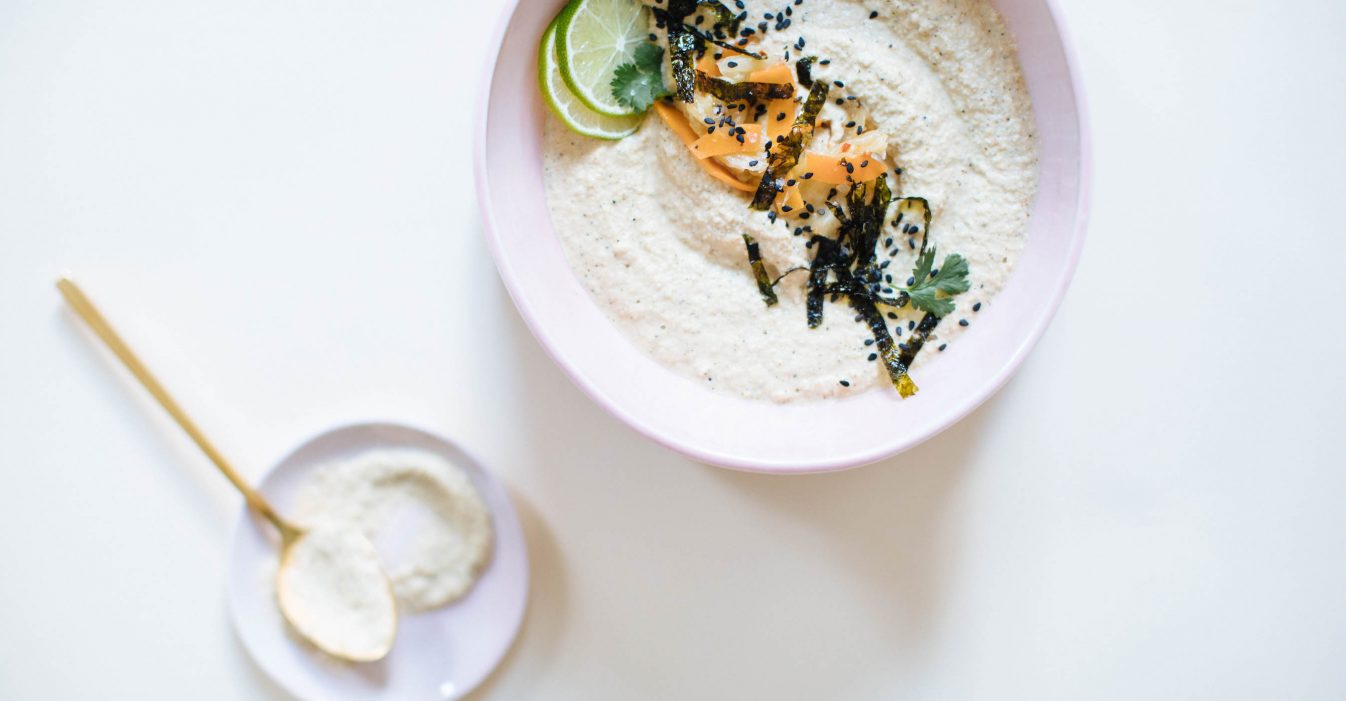 Healthy Cashew Kimchi Dip | Nutrition Stripped