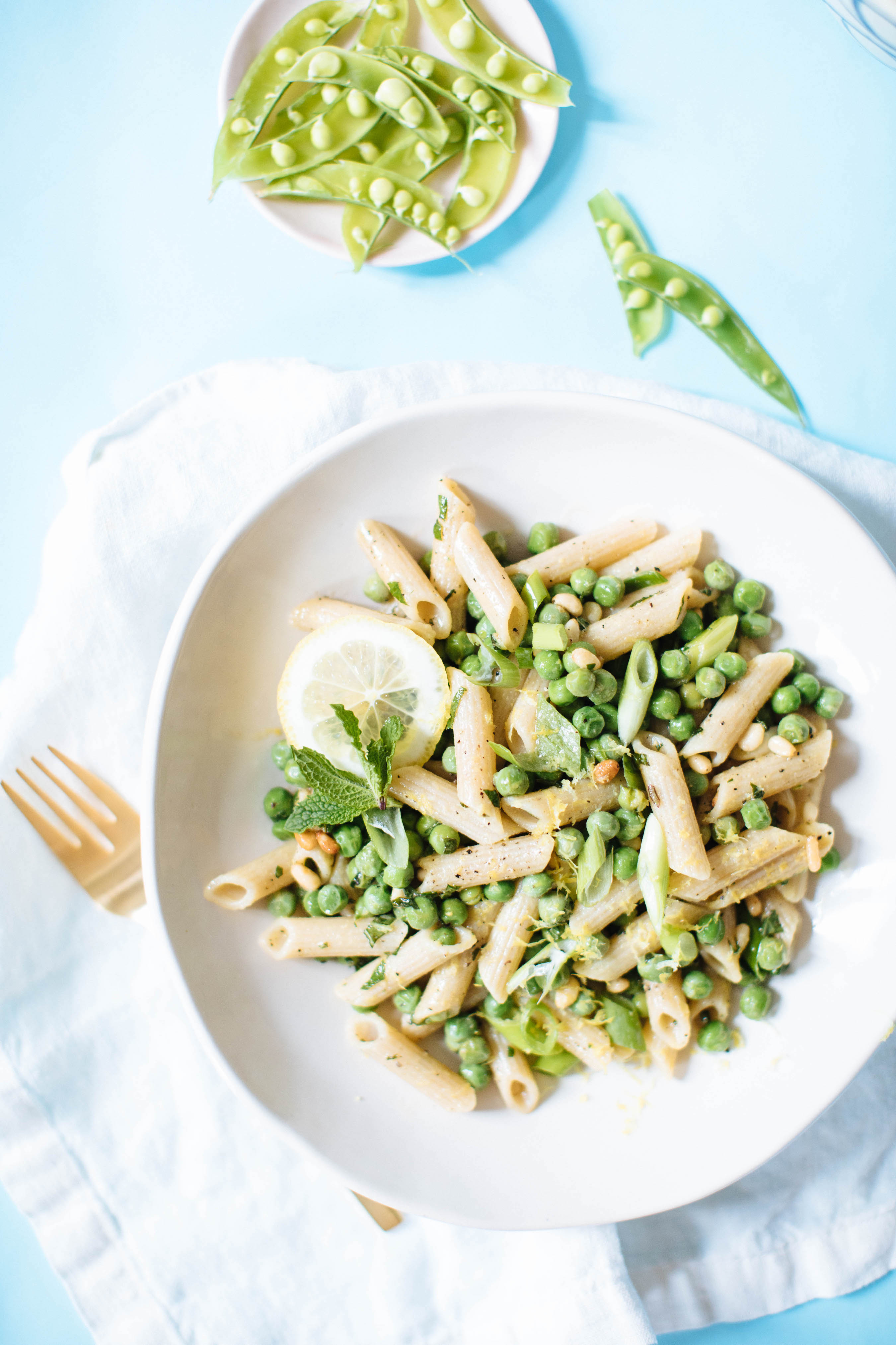 Protein-Packed Pea and Mint Pasta