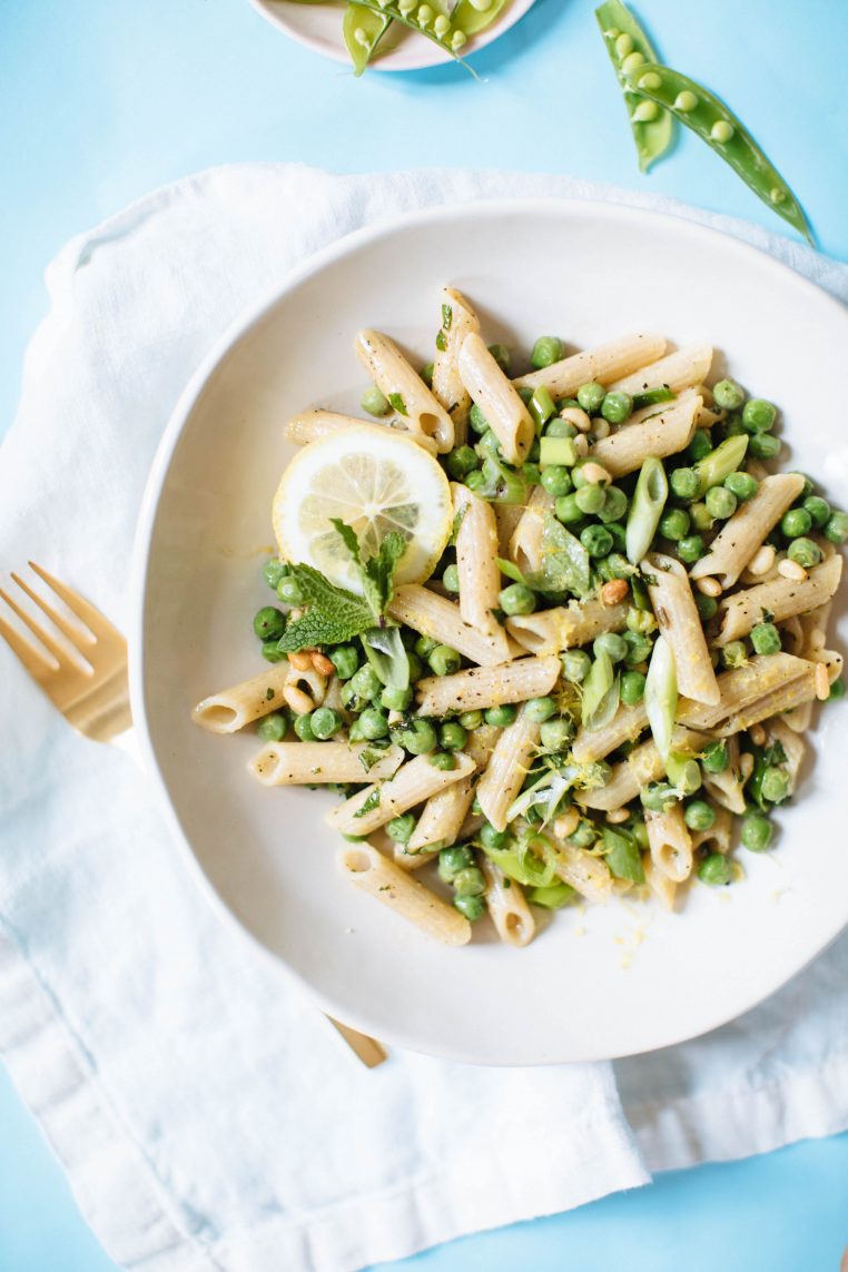 Protein-Packed Pea and Mint Pasta | Nutrition Stripped