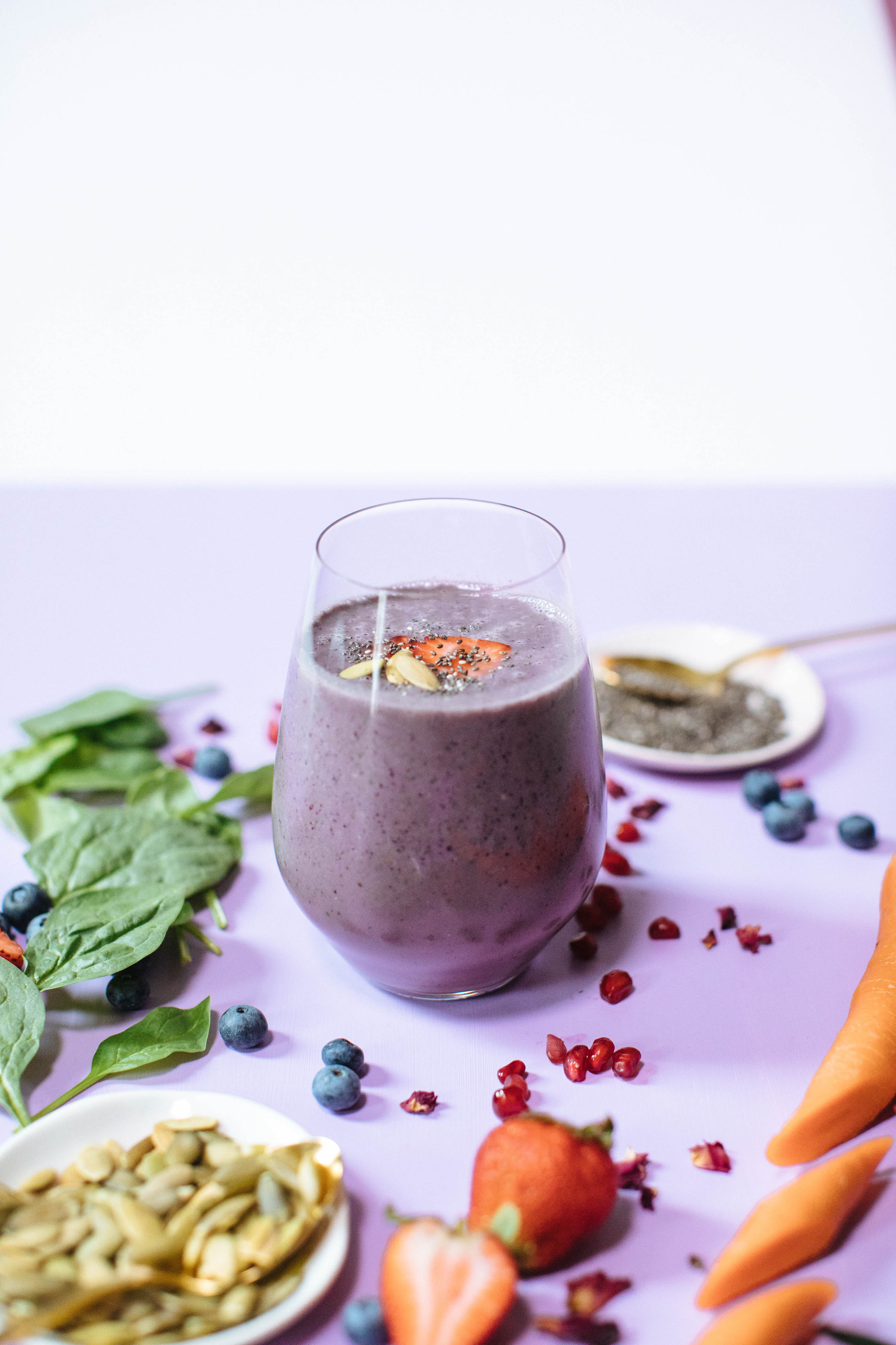 Beauty Greens Smoothie | Nutrition Stripped