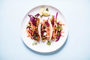 Bahn Mi Tofu Taco | Nutrition Stripped