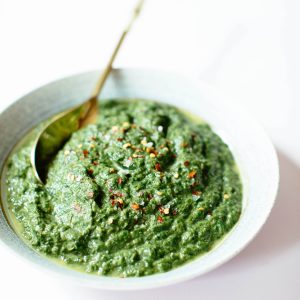 Healthy Creamed Cauliflower Spinach | Nutrition Stripped