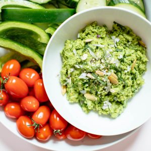 Minty Spring Pea Dip | Nutrition Stripped