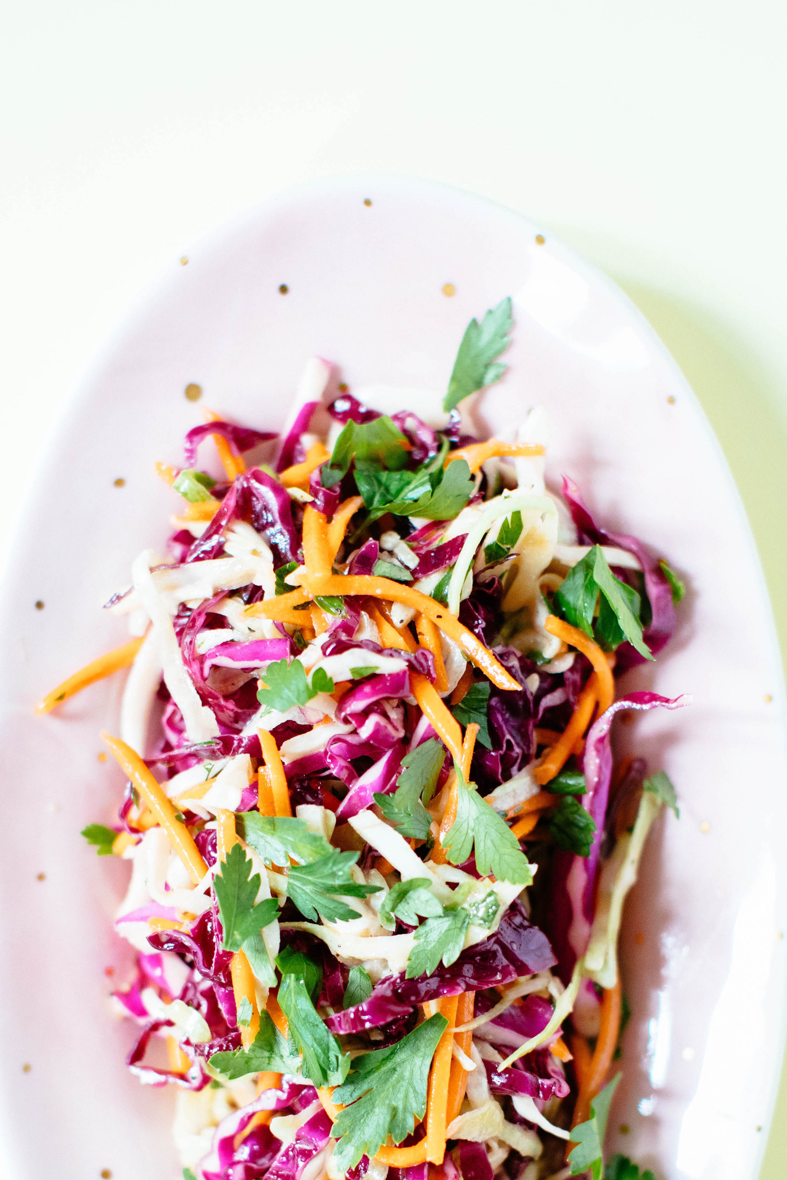 Easiest Crunchy Coleslaw | Nutrition Stripped