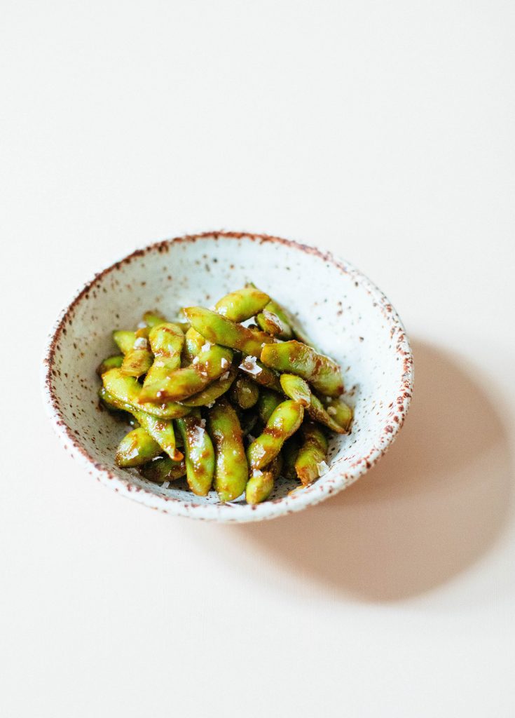 Sweet and Spicy Miso Edamame