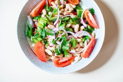Simple Protein-Packed White Bean Salad | Nutrition Stripped