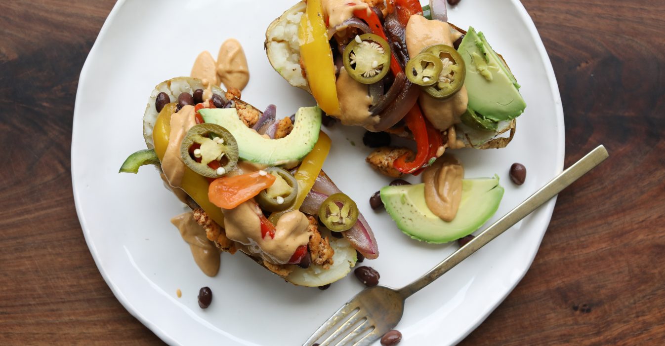 Plant Protein-Packed Loaded Baked Potato